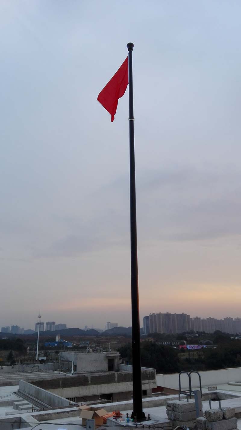 屋顶烤黑漆单根